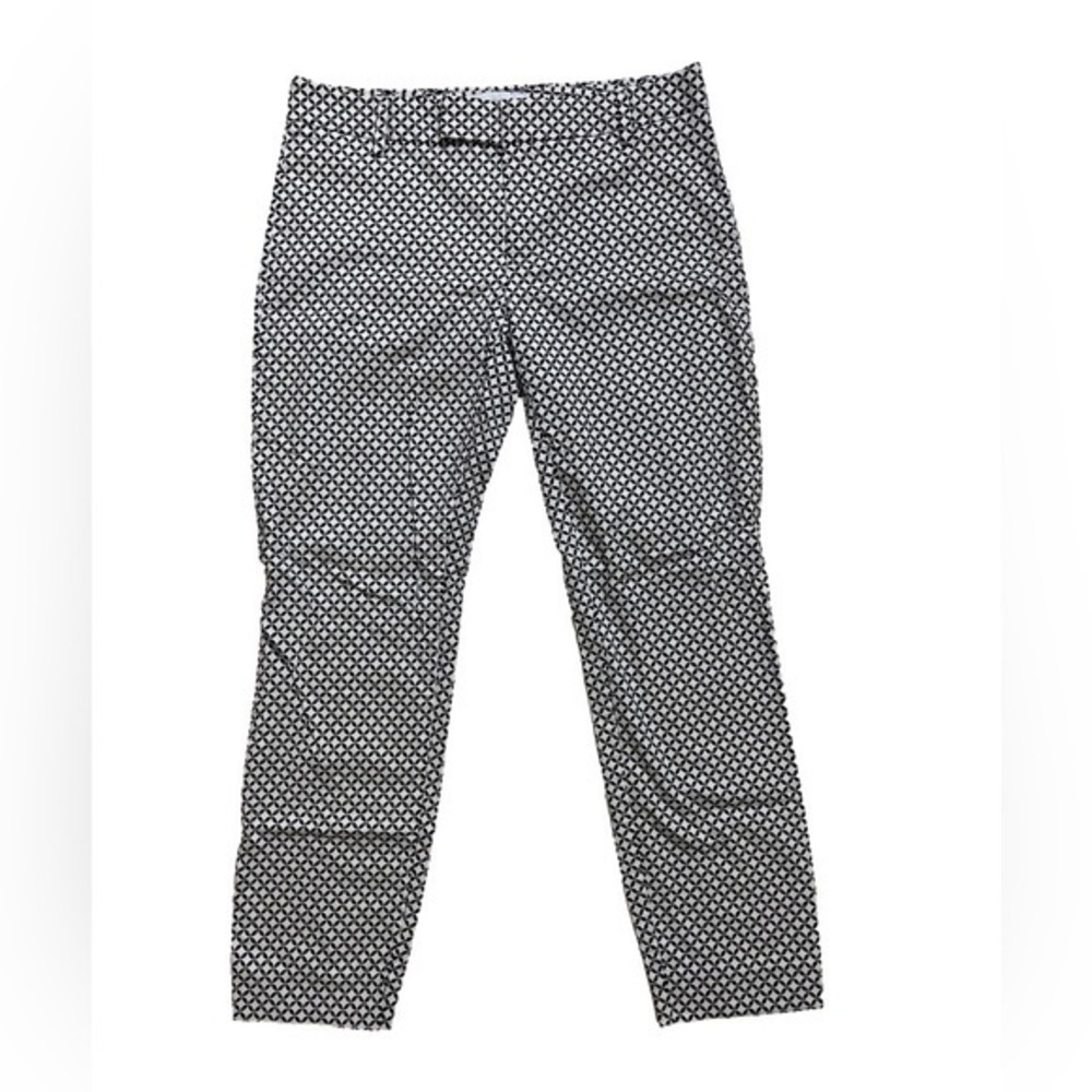 ⭐️ GAP slim cropped stretch print pants- size 2